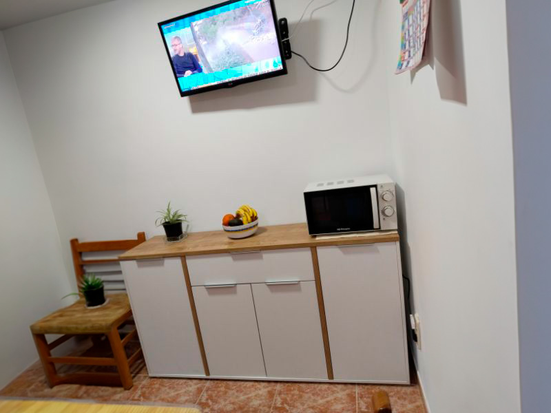 Foto de cliente de Aparador Salón Acces 4 Puertas Roble Hamilton y Blanco Mate 161 cm