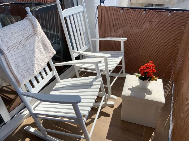 Foto de cliente de Baúl Puff Plegable Lysandre en Color Beige con Terciopelo 38x38 cm