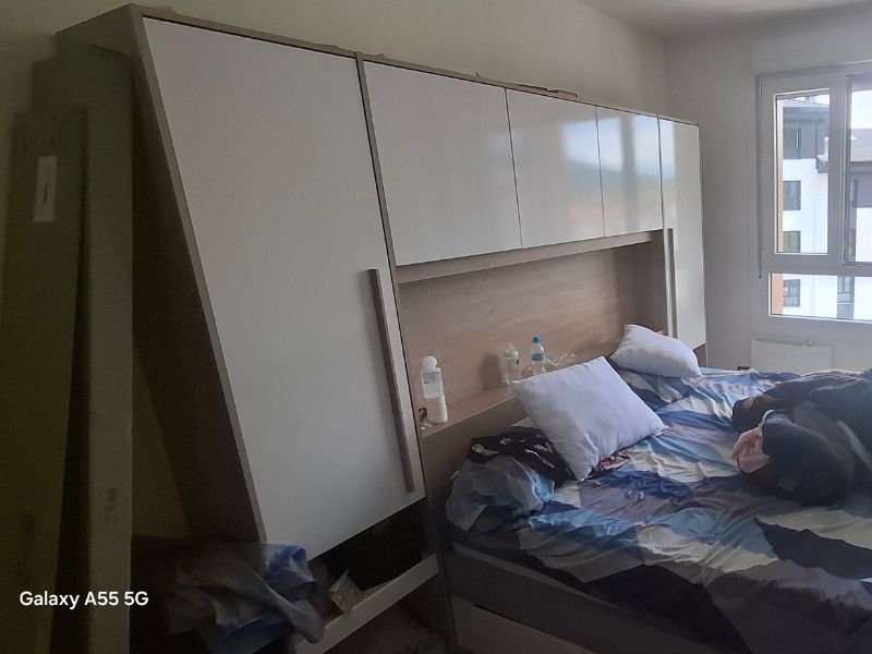 Foto de cliente de Dormitorio Matrimonio Estilo Nórdico John Color Roble Brooklyn y blanco Shiny