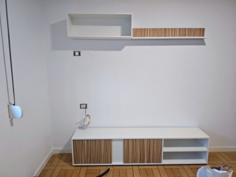 Foto de cliente de Mueble De Salón Ecco Color Blanco Artik y Natur 180 cm