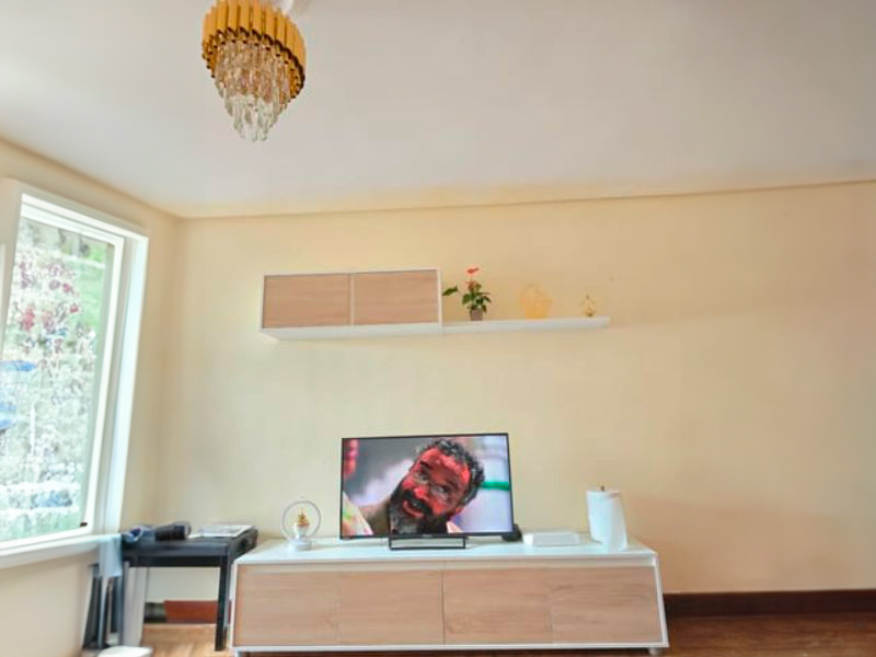 Foto de cliente de Mueble Salón TV Alida Roble Canadian Y Blanco Artik 200 cm