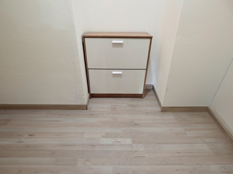 Foto de cliente de Mueble Zapatero 2 Puertas Tibet Roble Cambrian y Blanco 74 cm