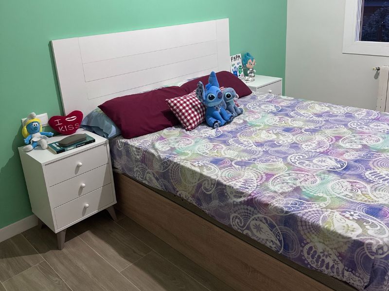 Foto de cliente de Cabecero De Cama Aroa Blanco 164 cm