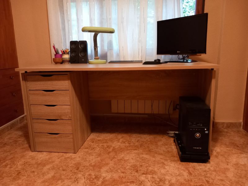 Foto de cliente de Cajonera Eko Color Roble Cambrian 5 Cajones Oficina 71X40X43 cm