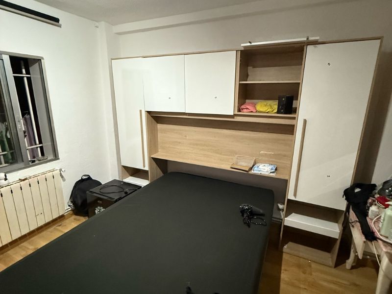 Foto de cliente de Cabecero De Cama Puente John en color roble Brooklyn y blanco Shiny 266 cm