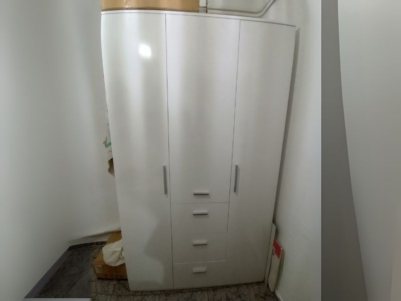 Foto de cliente de Armario Blanco Brillo Dormitorio 120x200 cm