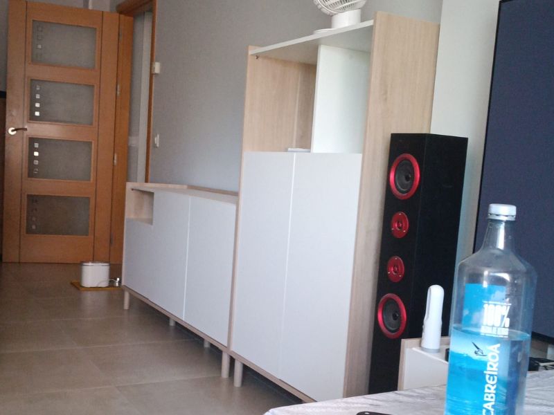 Foto de cliente de Aparador Kikua Plus 3 puertas roble blanco 154 cm