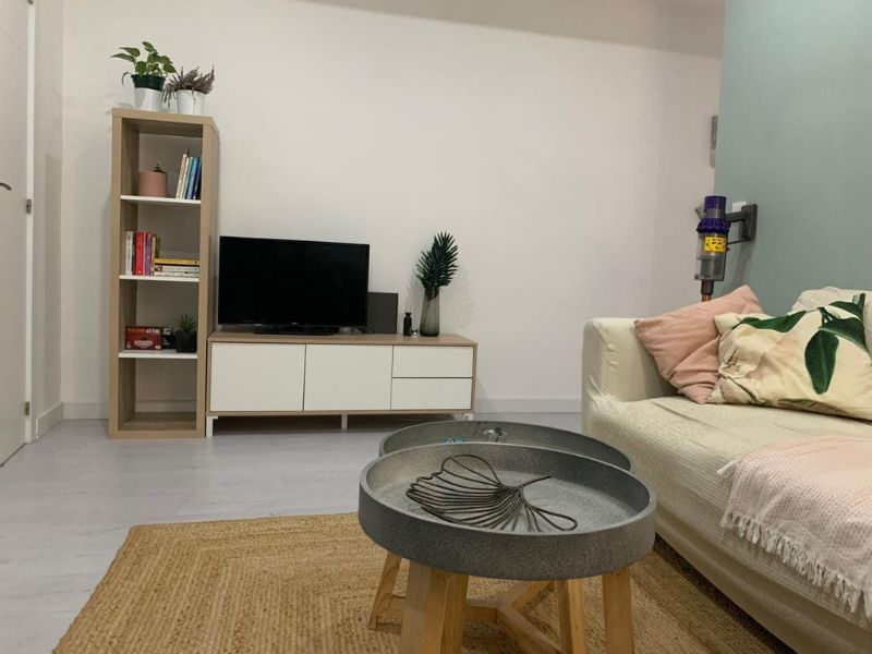 Foto de cliente de Mueble TV Brooklyn 130 cm color roble Canadian y Blanco Artik