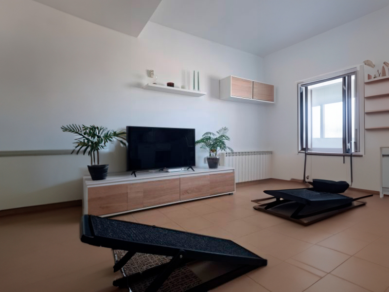 Foto de cliente de Mueble Salón TV Alida Roble Canadian Y Blanco Artik 200 cm