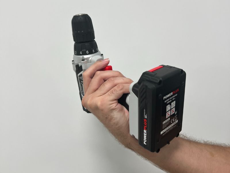 Foto de cliente de Taladro Destornillador Eléctrico Powerplus de 16V