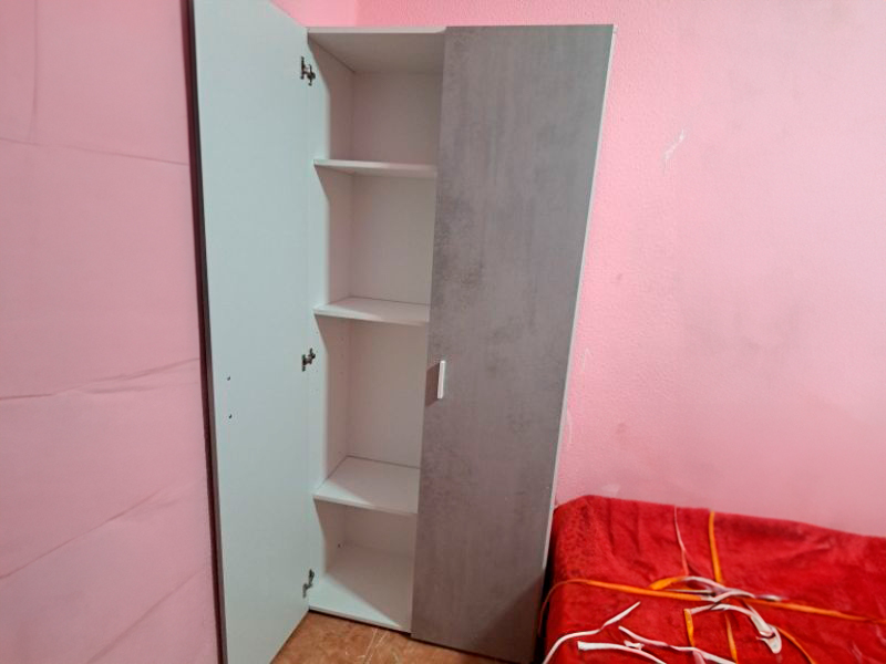 Foto de cliente de Mesa de escritorio con estantería Duplo 120 cm