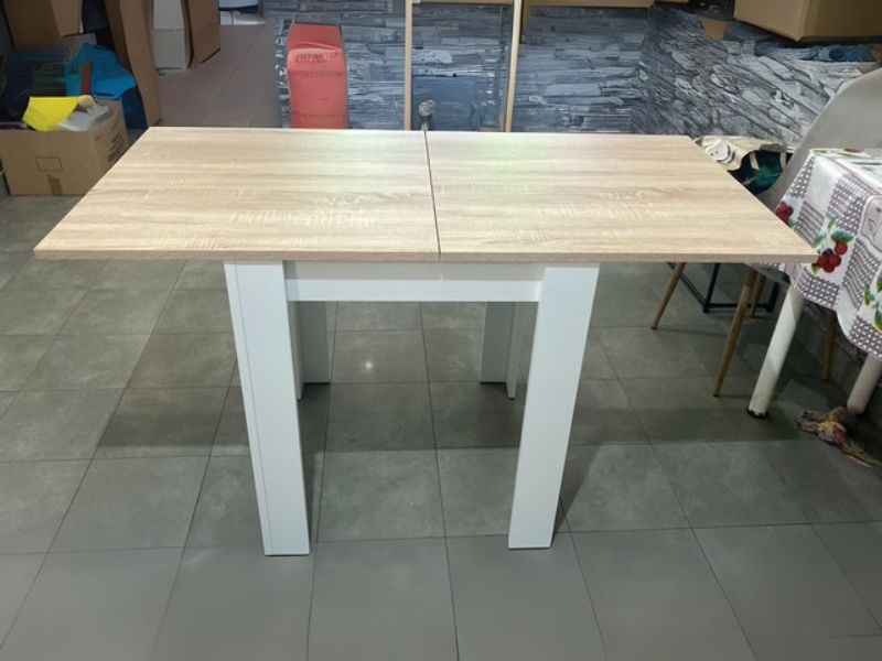 Foto de cliente de Mesa cocina extensible Livre auxiliar 78-79x67-134x67 cm