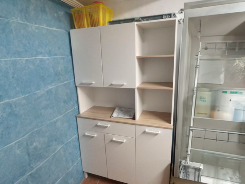 Foto de cliente de Mueble cocina auxiliar alto 5 p Yuka 108x186 cm