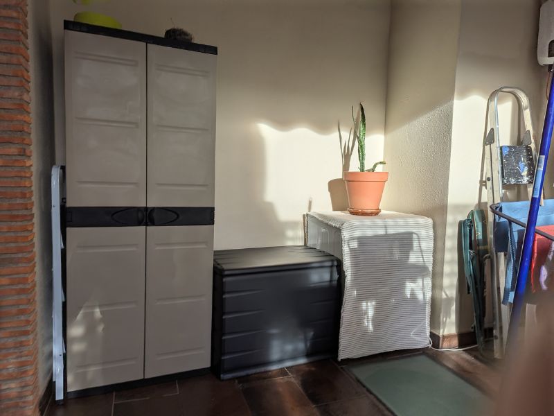 Foto de cliente de Baúl Exterior Jardín Space Saver Color Negro 80x61 cm