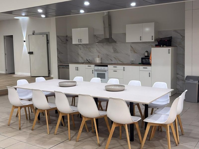 Foto de cliente de Módulo Cocina Inferior Kira 1 puerta Blanco Brillo y Roble Canadian 60x60 cm