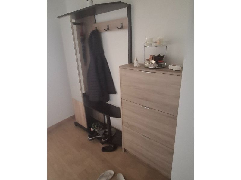 Foto de cliente de Mueble Zapatero Recibidor 3 Trampones Roble Claro 60 cm