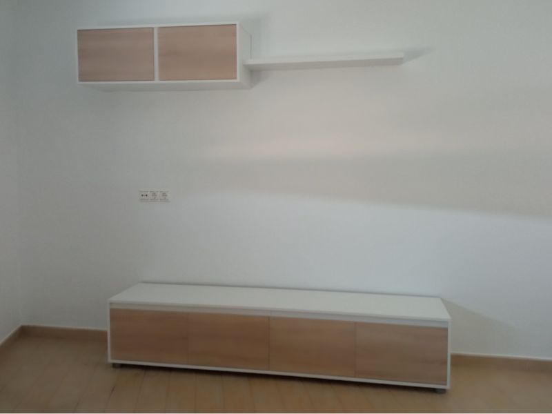 Foto de cliente de Mueble Salón TV Alida Roble Canadian Y Blanco Artik 200 cm