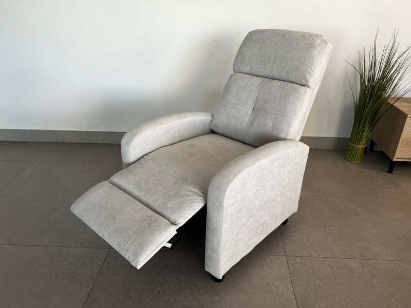 Foto de cliente de Sillón Relax Reclinable Denmark Salón Color Gris Claro