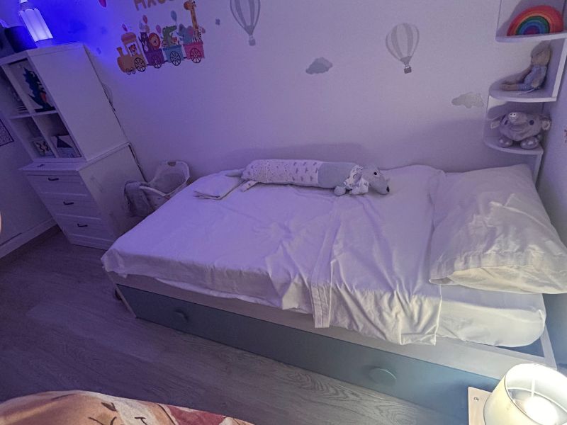 Foto de cliente de Cama Nido Doble con Cajones y Estantería Snuba 190x90 cm