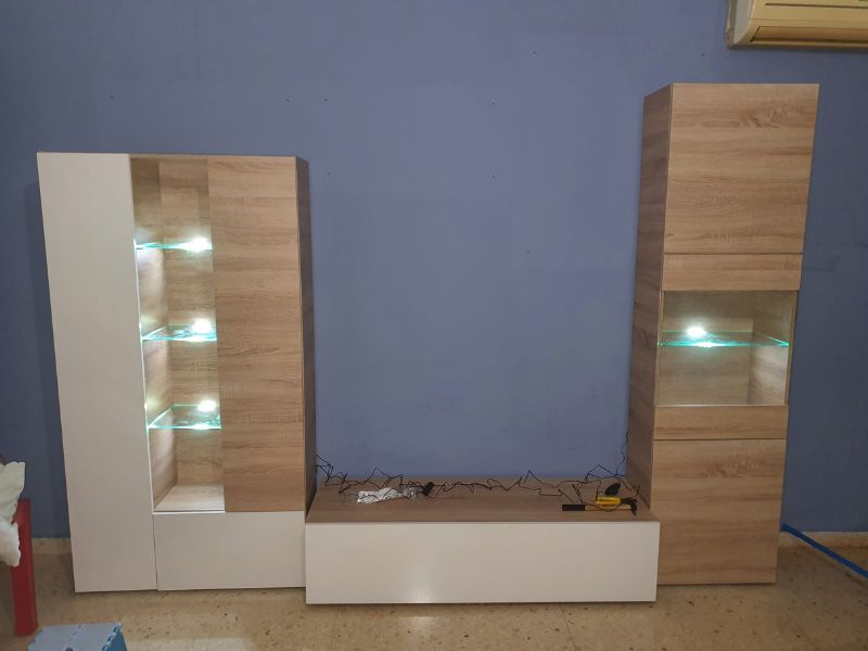 Foto de cliente de Mueble modular salón Essential comedor LED incluido moderno 260 cm