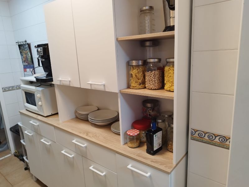 Foto de cliente de Mueble cocina auxiliar alto 5 p Yuka 108x186 cm