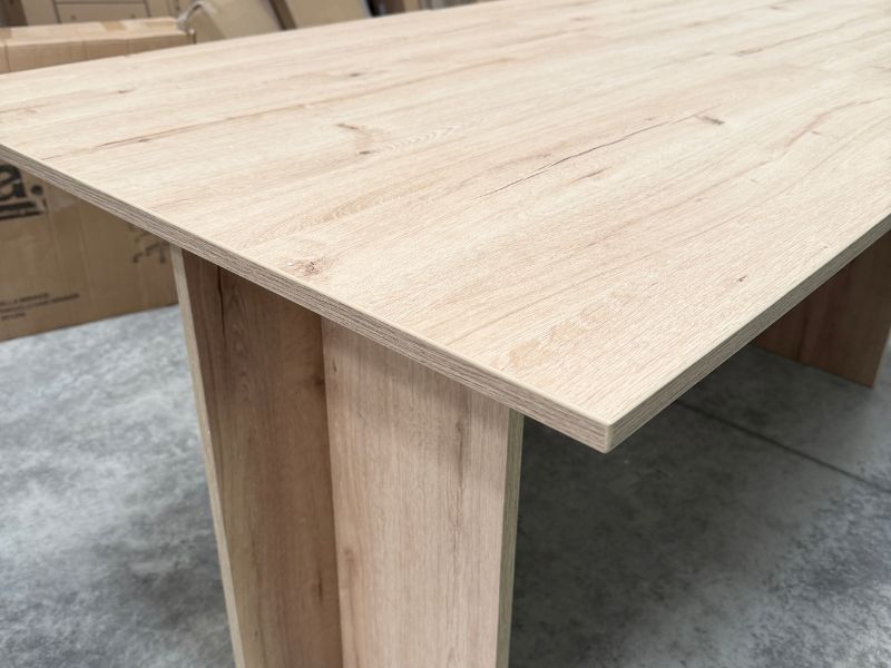 Foto de cliente de Mesa de comedor extensible Lead Roble Artisan 166-200x90 cm