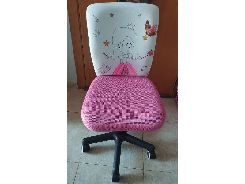 Foto de cliente de Silla Infantil Pintame Princesa Color Blanco