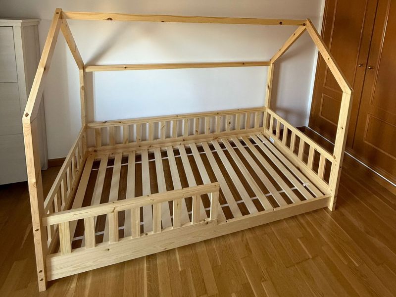 Foto de cliente de Cama Infantil Cabaña Bosco 90x190 Beige