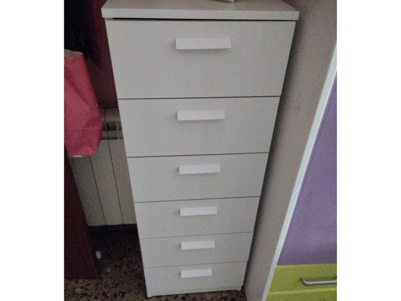 Foto de cliente de Sinfonier Blanco 6 Cajones Tibet 40x110 cm