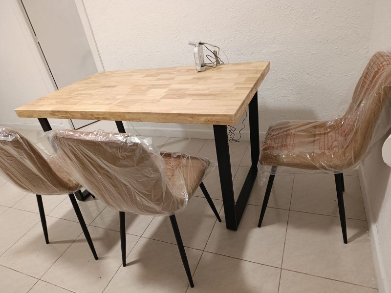 Foto de cliente de Silla Salón Comedor Portland Color Marrón