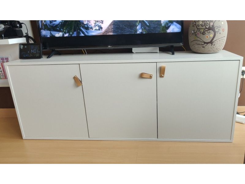 Foto de cliente de Aparador Salón Anzio Estilo Nórdico Color Blanco 140 cm