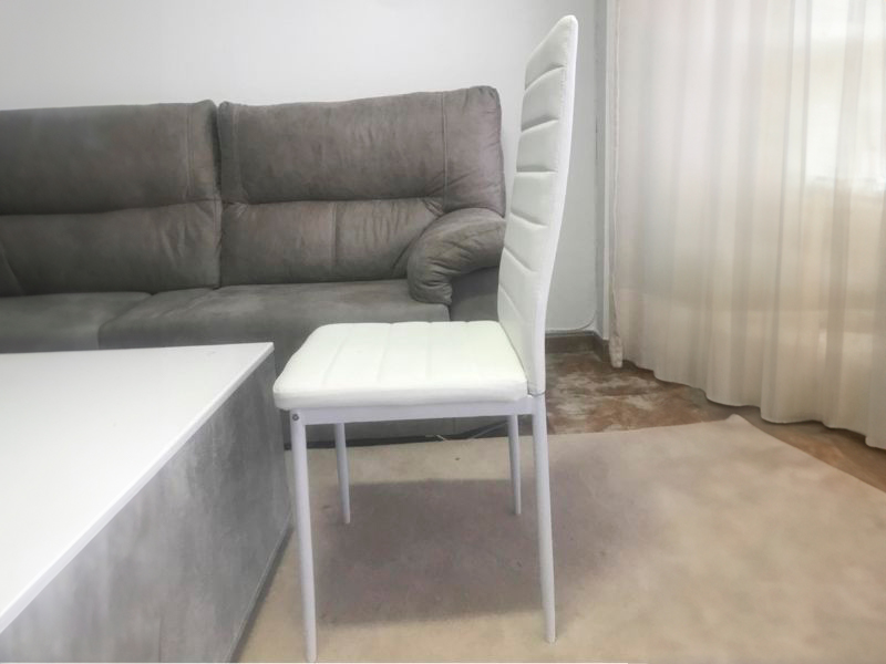 Foto de cliente de Silla de Comedor Avat Moderna en Color Blanco