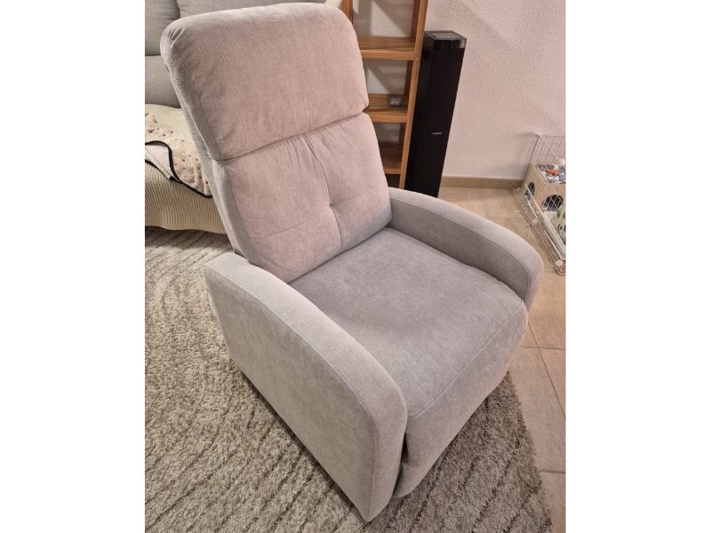 Foto de cliente de Sillón Relax Reclinable Denmark Salón Color Beige