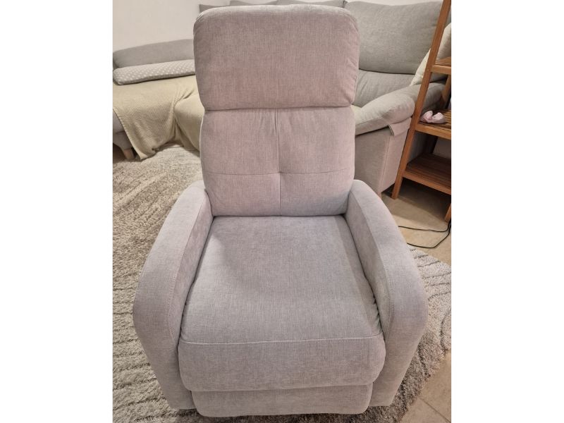 Foto de cliente de Sillón Relax Reclinable Denmark Salón Color Beige