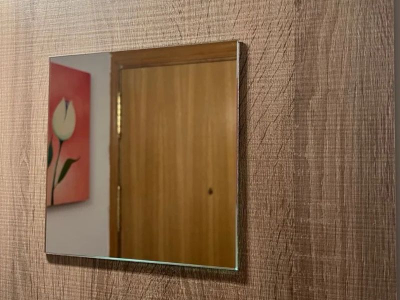 Foto de cliente de Set de 4 Espejos de Pared Lupe 45x45 cm Color Cambrian