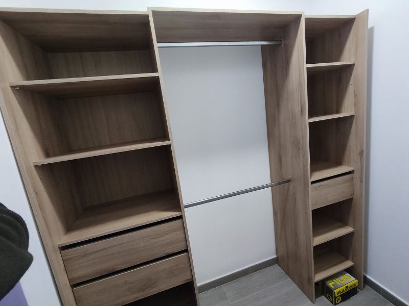 Foto de cliente de Vestidor Miami 2 Columnas Roble Kronberg 154-192x205 cm