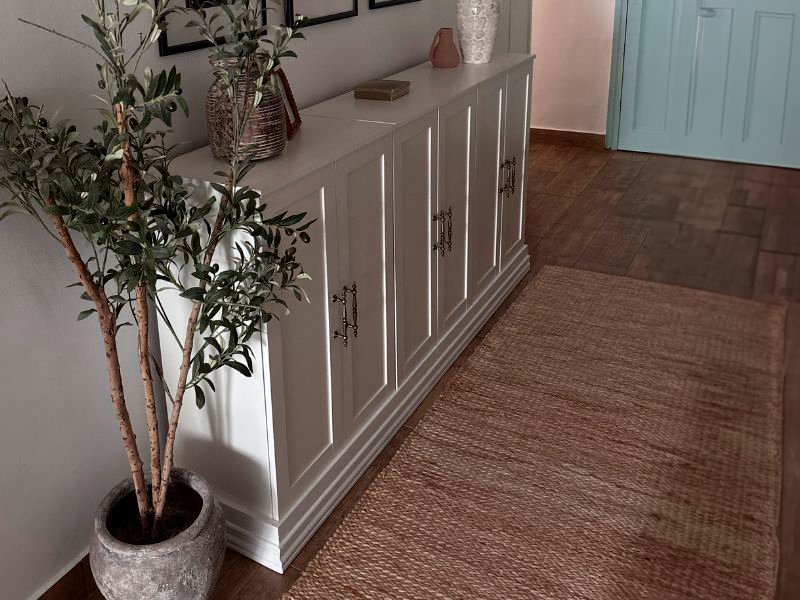 Foto de cliente de Mueble Zapatero Nápoles Color Blanco 60 cm