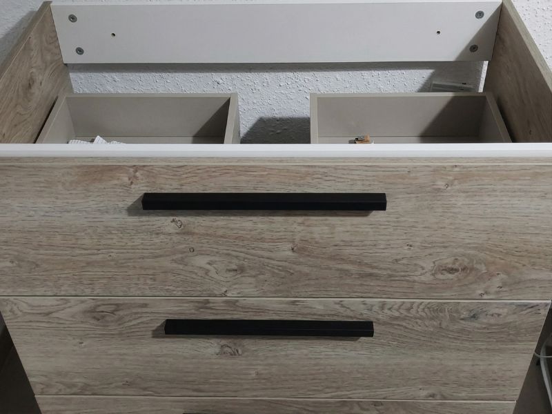 Foto de cliente de Mueble de Baño Pack con Columna (Incluye Lavabo y Espejo)