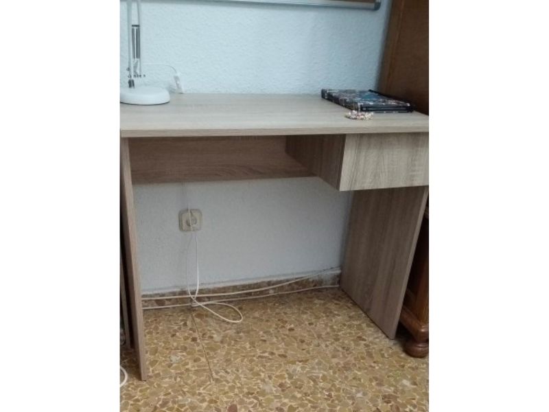 Foto de cliente de Mesa Escritorio Turin Estudio Juvenil Con Cajón Roble Cambrian 90 cm