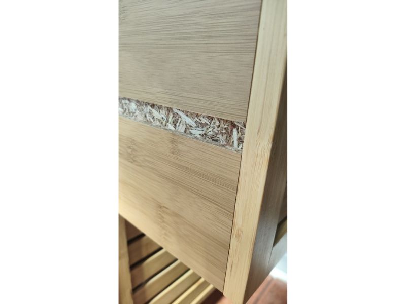 Foto de cliente de Mueble Auxiliar Pequeño Sicela 4 Cajones en Marrón 40x98 cm