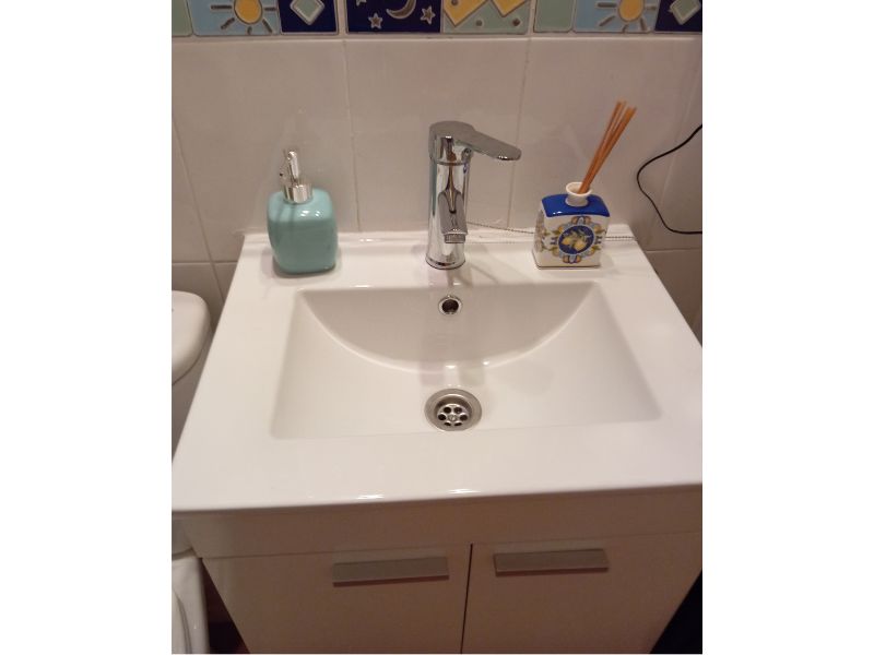 Foto de cliente de Lavabo Encastrado Lavamanos de cerámica 82x46