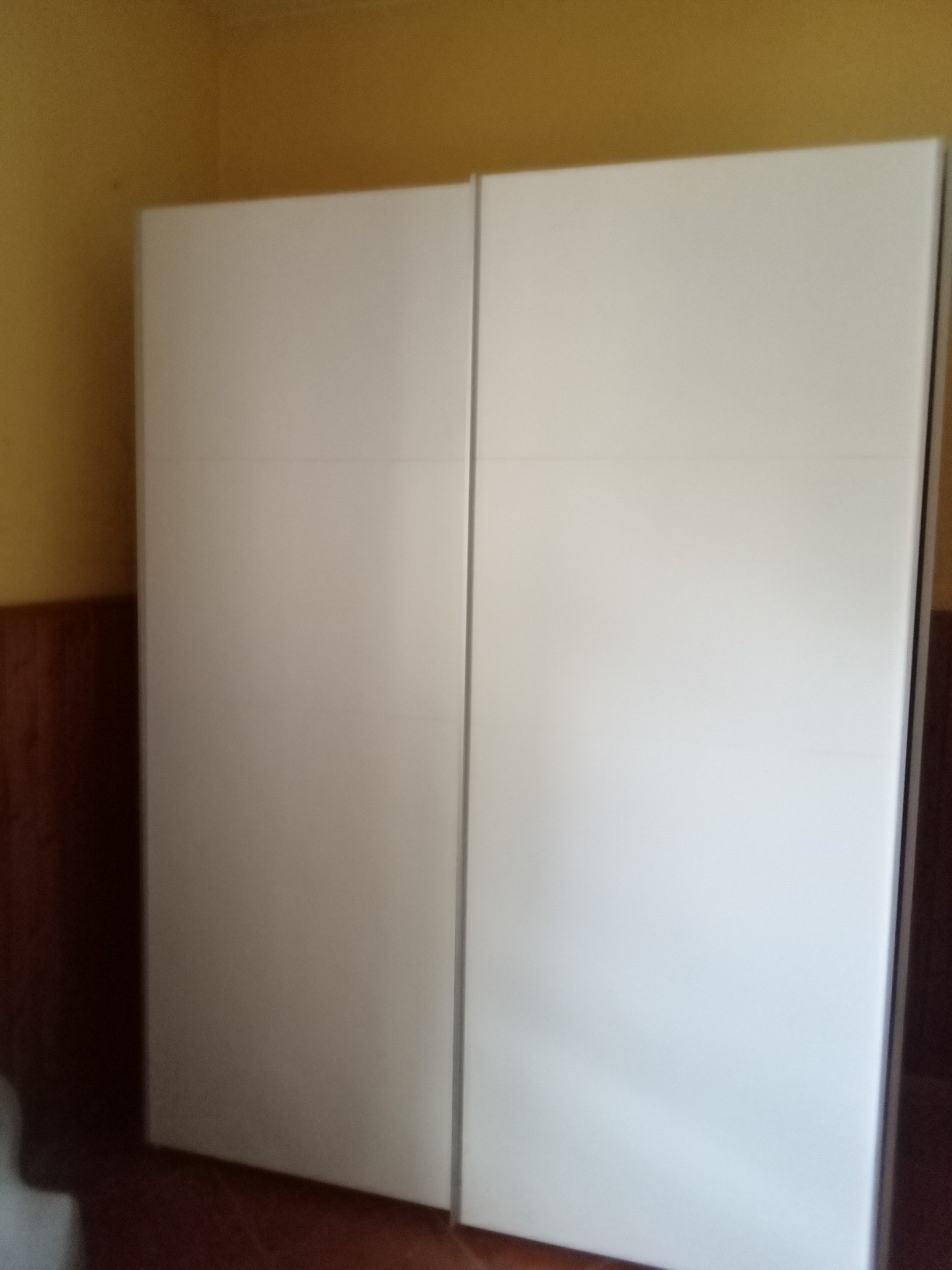 Foto de cliente de Armario con 2 Puertas Correderas Color Blanco Artik 150x200 cm