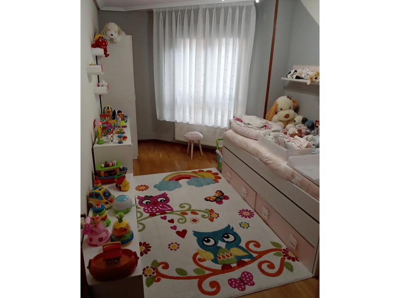 Foto de cliente de Habitación Juvenil Moderna Gris y Rosa Juvenil Completa CON SOMIERES