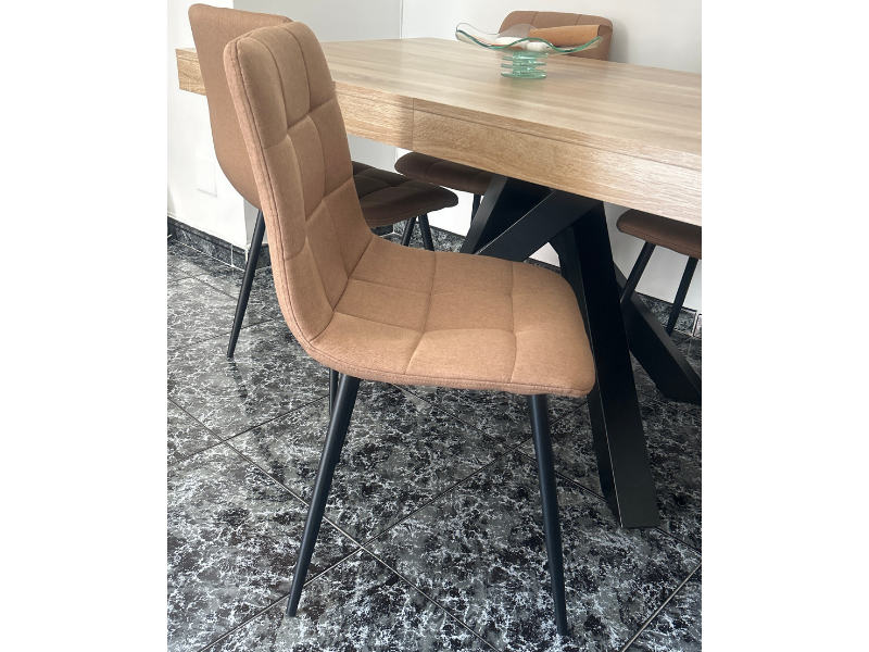 Foto de cliente de Silla Salón Comedor Portland Color Marrón