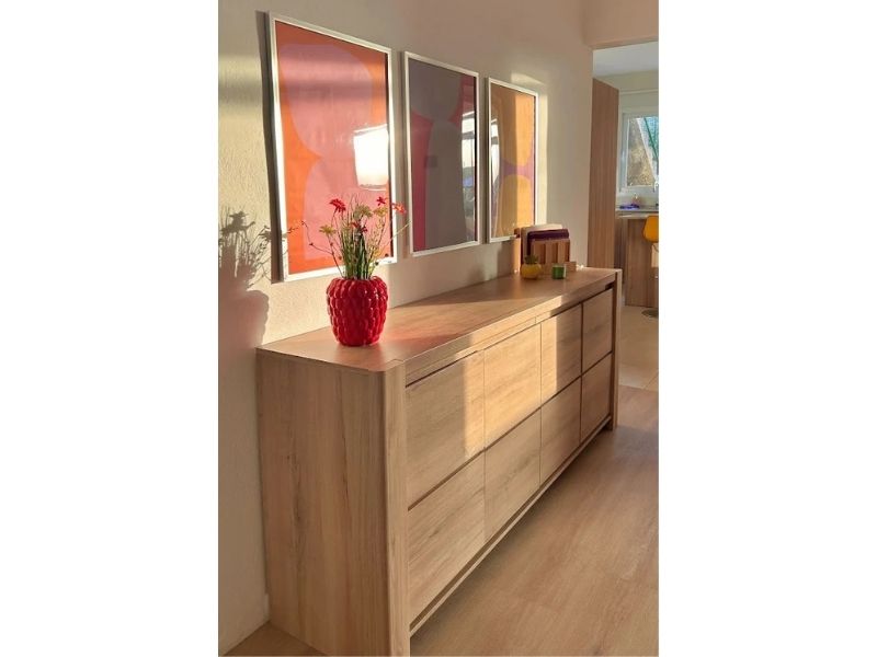 Foto de cliente de Aparador Salón City 4 Puertas Roble Kronberg 197 cm
