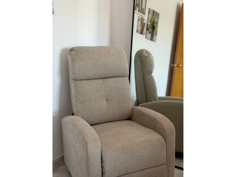 Foto de cliente de Sillón Relax Reclinable Denmark Salón Color Gris