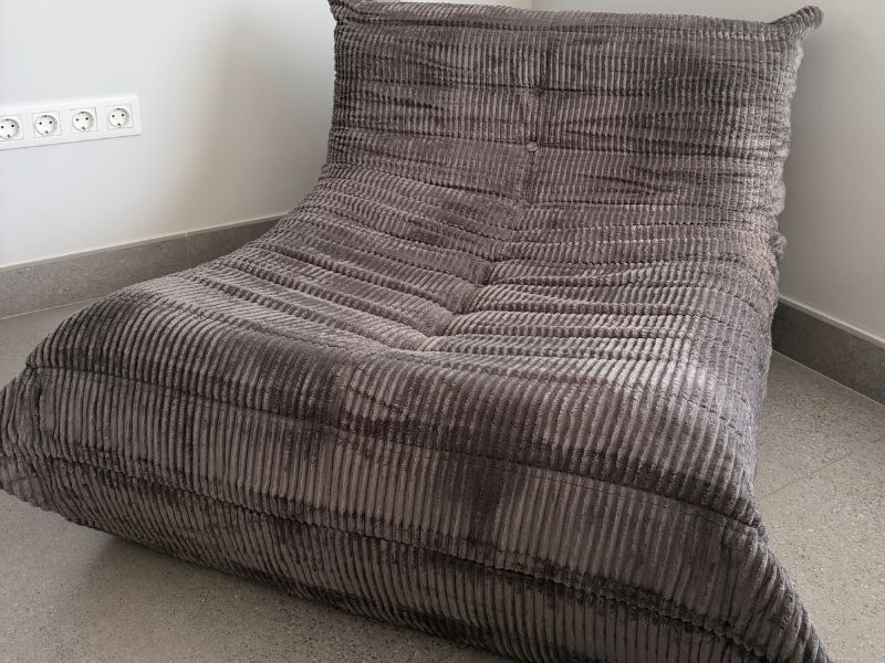 Foto de cliente de Puff Sillón Cloud Color Gris Oscuro
