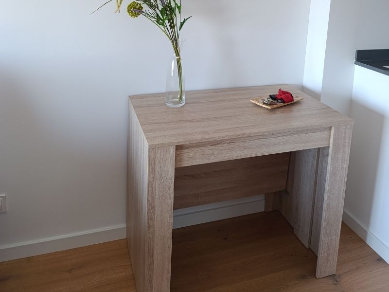 Foto de cliente de Mesa súper extensible comedor Train roble 5 posiciones 51-237x90 cm