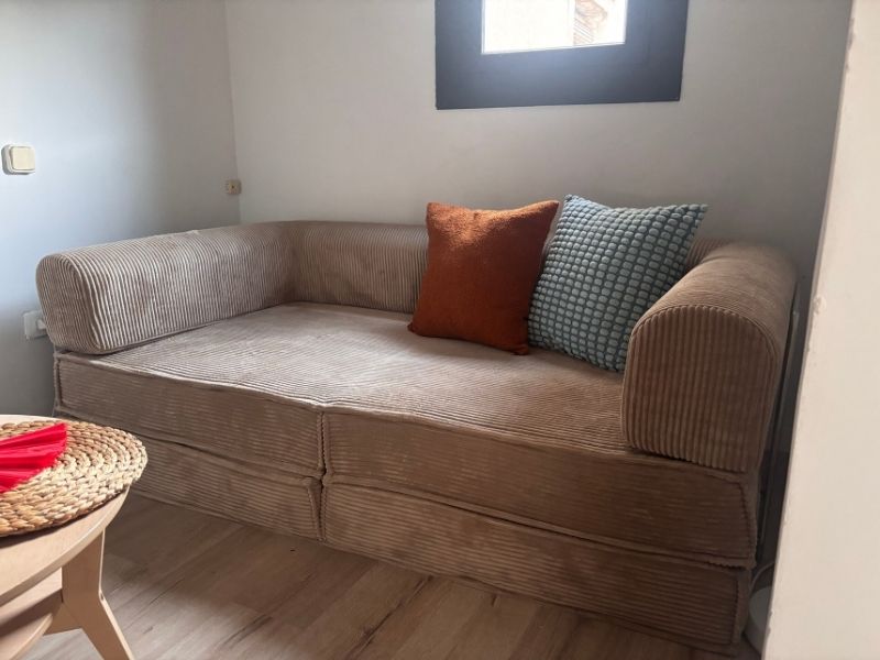 Foto de cliente de Sofá Cama Relax Nest Pana 2 Plazas Beige 182 cm