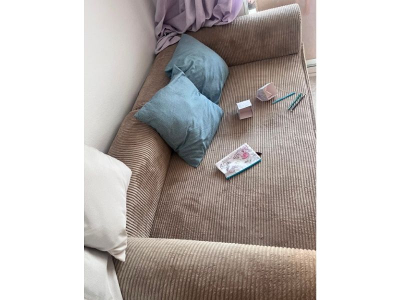 Foto de cliente de Sofá Cama Relax Nest Pana 2 Plazas Beige 182 cm